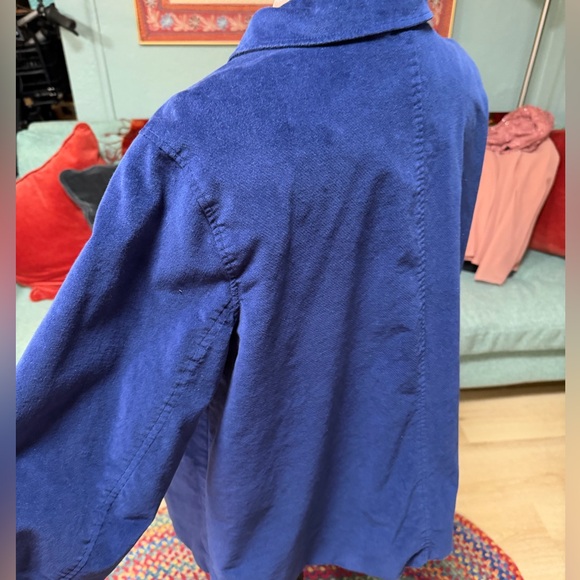 Denim & Company Blue Button-Up Jacket 3X - Picture 9 of 12